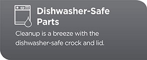 DISHWASHER-SAFE PARTS